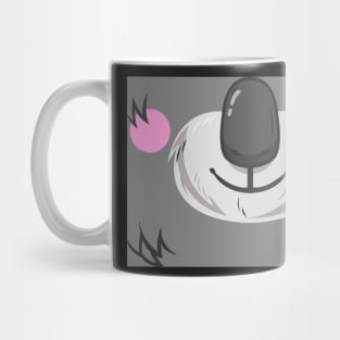 Cute and Cuddly Koala Face Mug